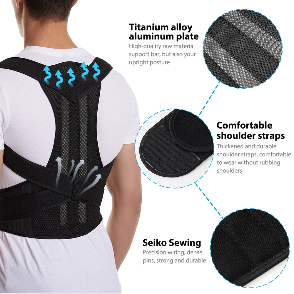 Back Posture Corrector – Relieve Pain, Straighten Up, Feel Confident!