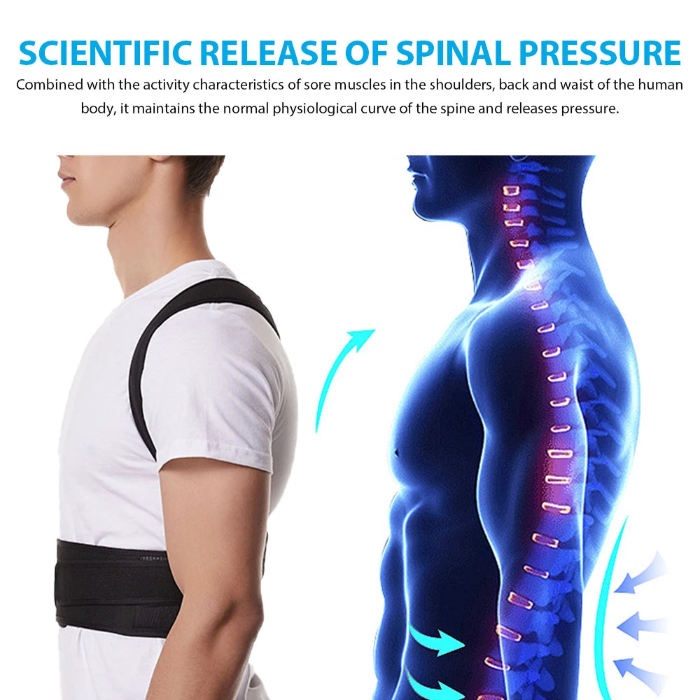 Back Posture Corrector – Relieve Pain, Straighten Up, Feel Confident!