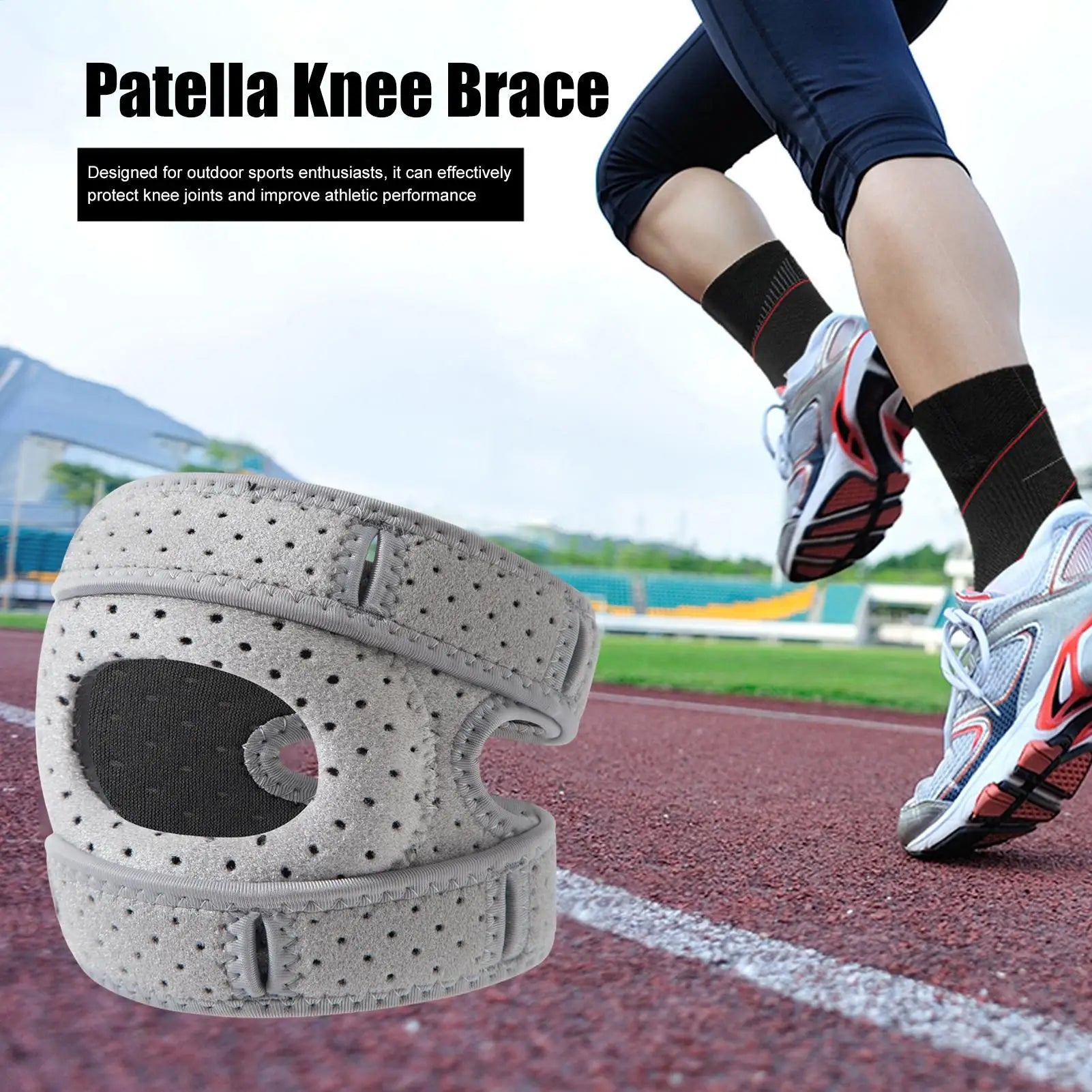 ✅ Patella Knee Strap – Pain Relief & Support for Running, Tendonitis, & Sports Injuries