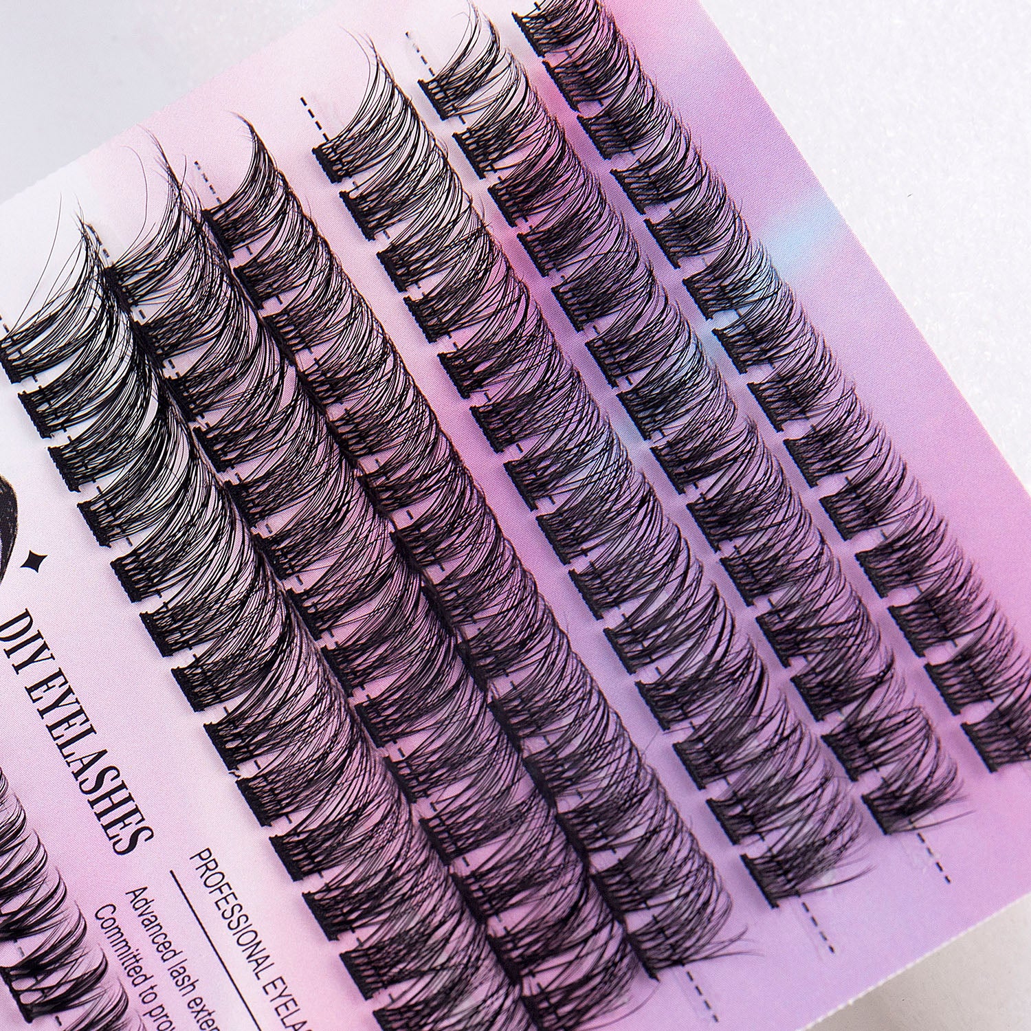 DIY Lash Clusters Kit – Salon Look at Home (12 Rows / 150 Pcs)